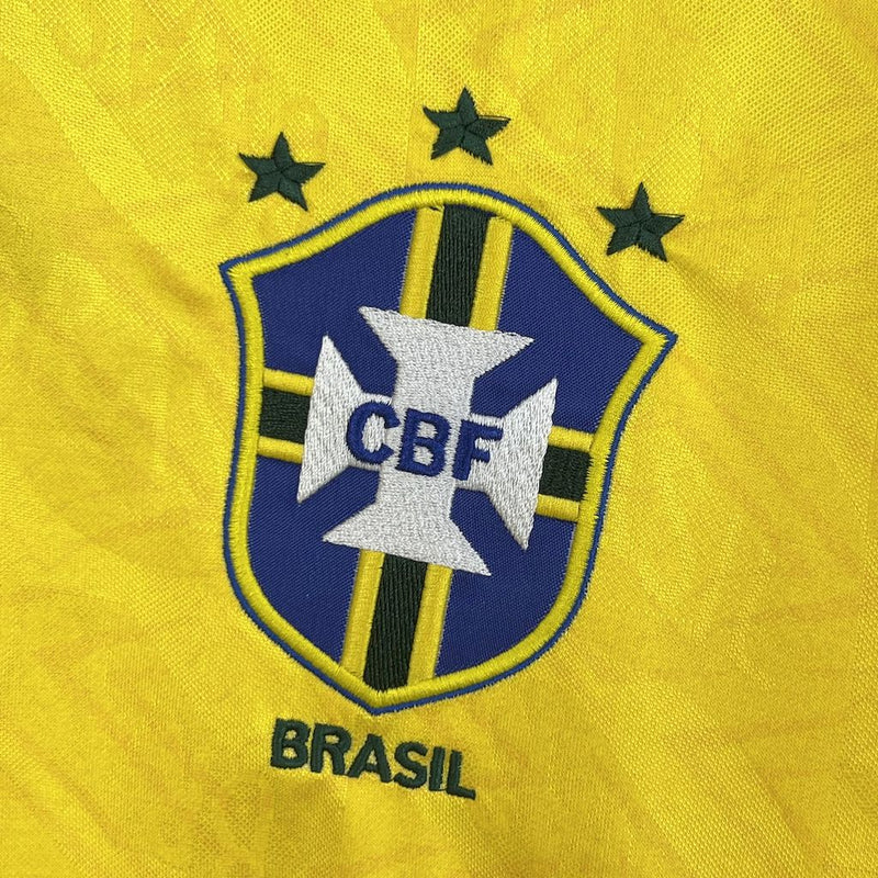 Brazil 1991/93 Home Retro Jersey - Umbro Brasil