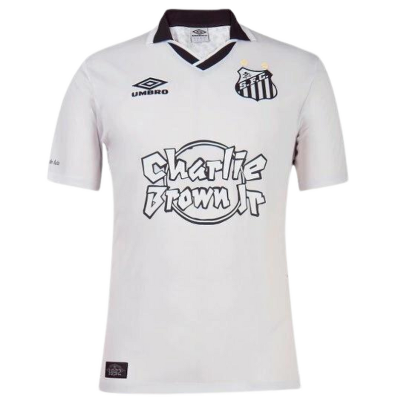 Santos Charlie Brown JR White Jersey - Umbro