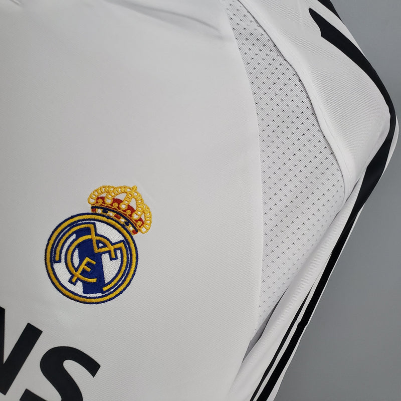 Jersey Real Madrid Titular 05/06 - Retro Manga Comprida