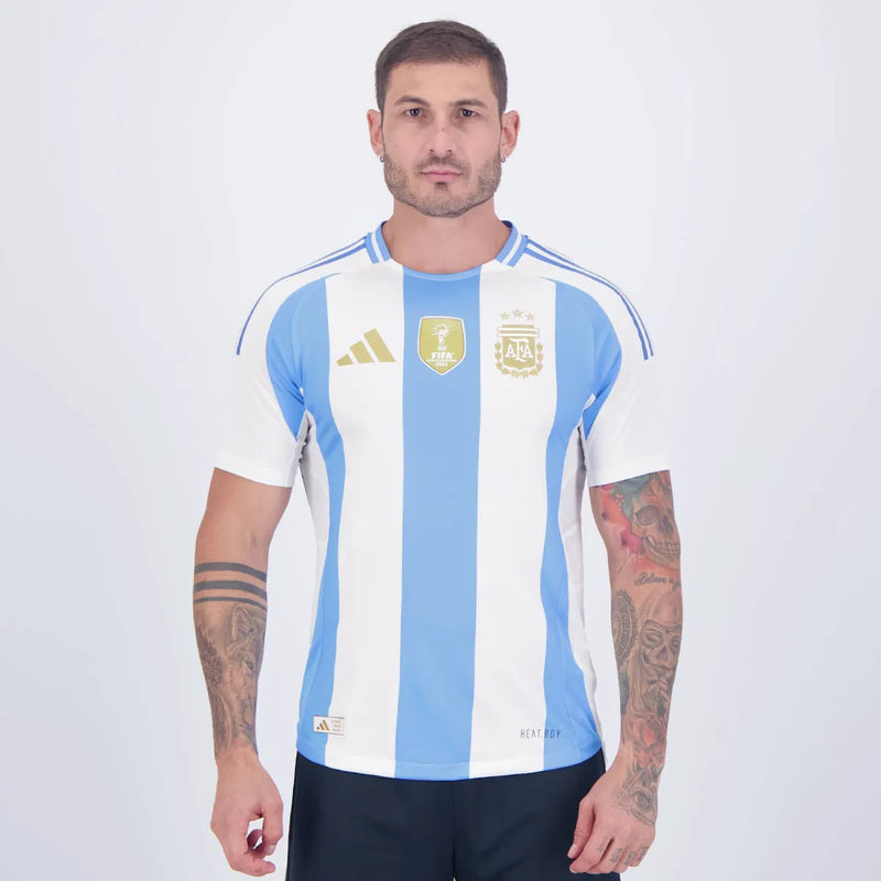 Jersey SELECAO DA ARGENTINA I 24/25 - AZUL E BRANCO