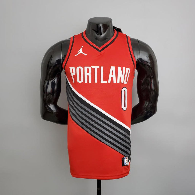 Jersey Basquete NBA Portland Trail Blazers  Red