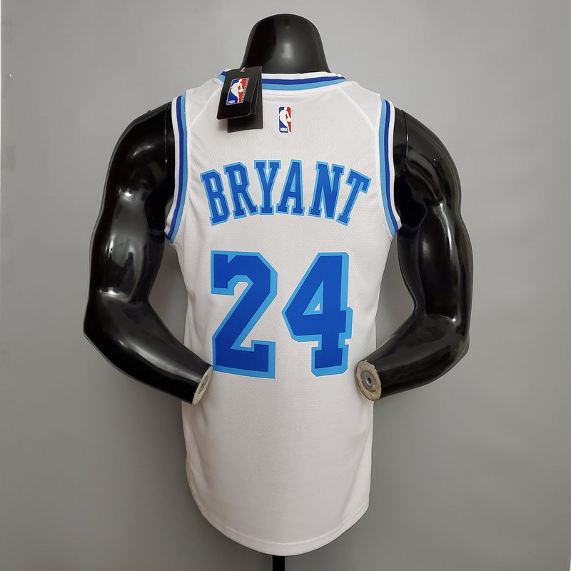 Jersey NBA Lakers #8 #24 Before/After Bryant Retro Night White - 23/24