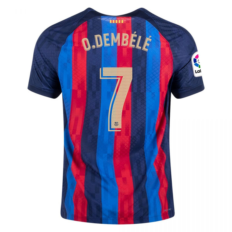 Ousmane Dembélé Barcelona 22/23 Player [Slim Fit] I Home Jersey - Nike