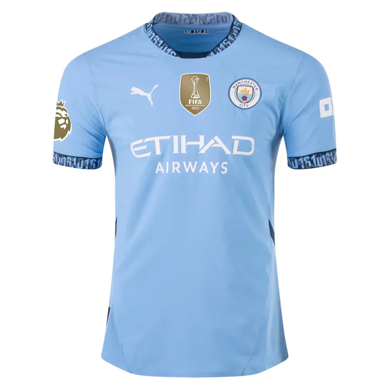 Kevin De Bruyne Manchester City 24/25 Player [Slim Fit] I Home Jersey - PUMA