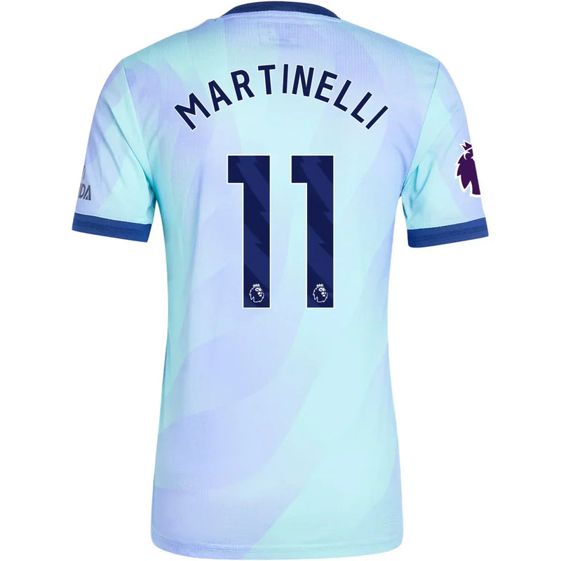 Gabriel Martinelli Arsenal 24/25 III Third  Jersey Player [Slim Fit] - Adidas