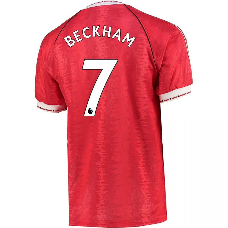 David Beckham Manchester United 1990 Jersey - Adidas