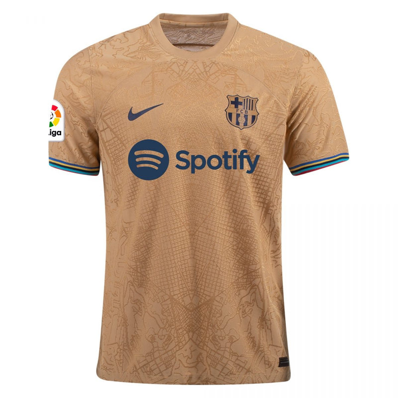 Frenkie de Jong Barcelona 22/23 Player [Slim Fit] II Away Jersey - Nike