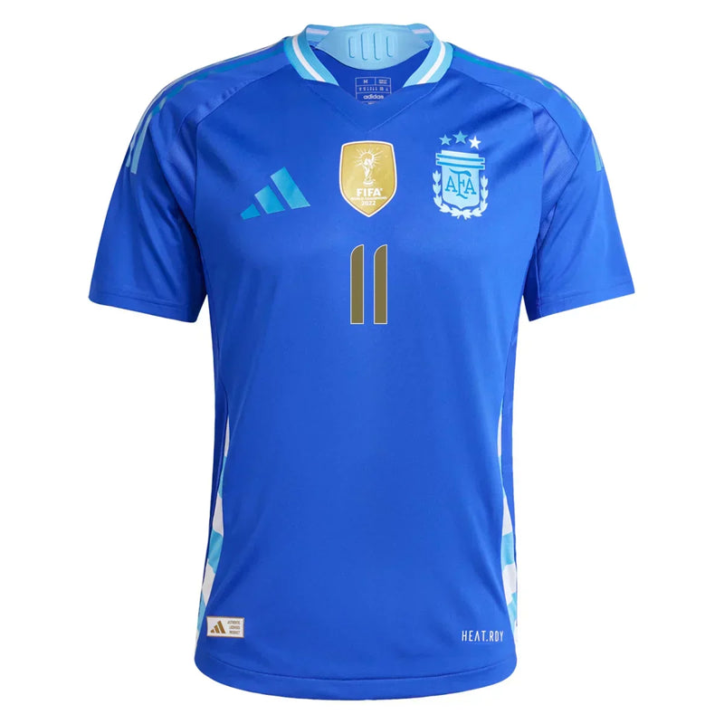 Angel Di Maria Argentina 24/25 Player [Slim Fit] II Away Jersey - Adidas