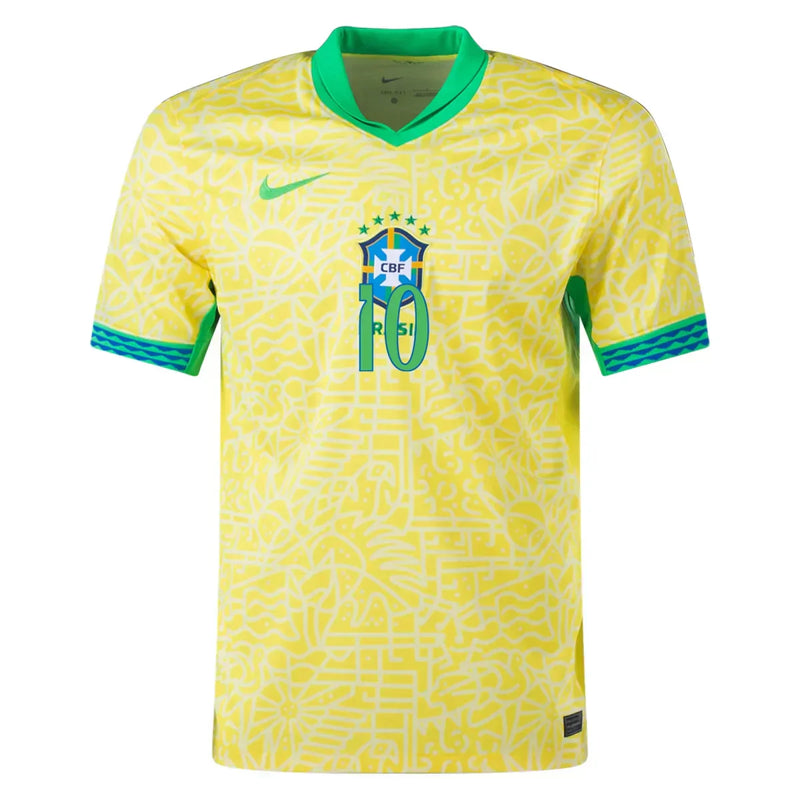 Neymar Brazil 24/25 Player [Slim Fit] I Home Jersey - Brasil - Nike