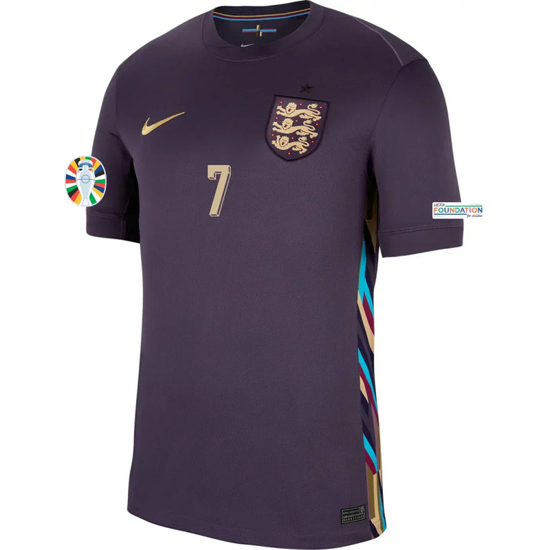 Bukayo Saka England 24/25 Player [Slim Fit] II Away Jersey - Nike