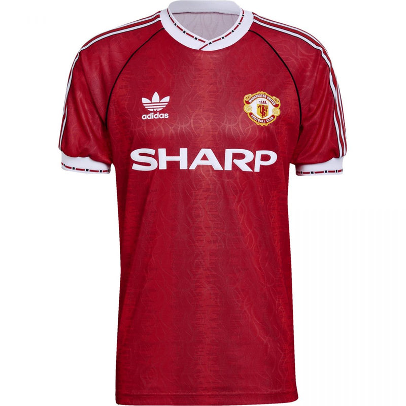 David Beckham Manchester United 1990 Jersey - Adidas