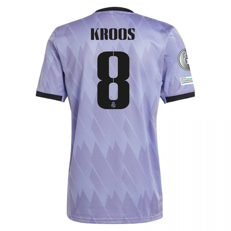 Toni Kroos Real Madrid 22/23 UCL II Away Jersey - Adidas