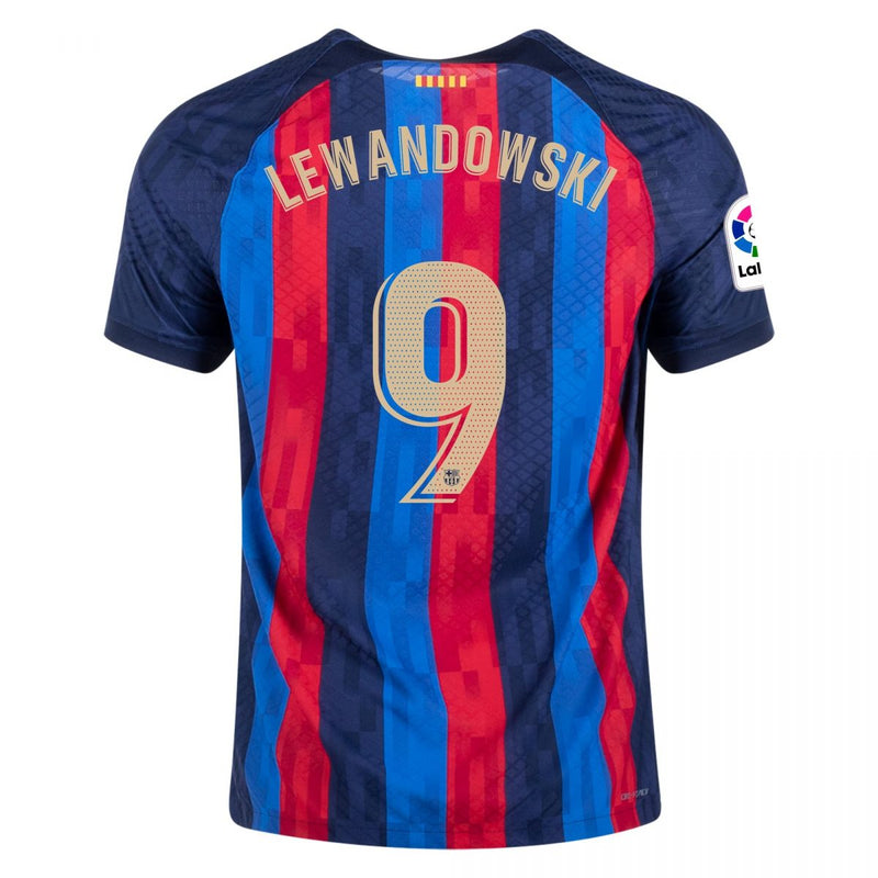 Robert Lewandowski Barcelona 22/23 Player [Slim Fit] I Home Jersey - Nike