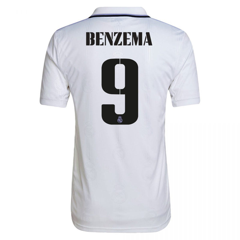 Karim Benzema Real Madrid 22/23 Player [Slim Fit] I Home Jersey - Adidas