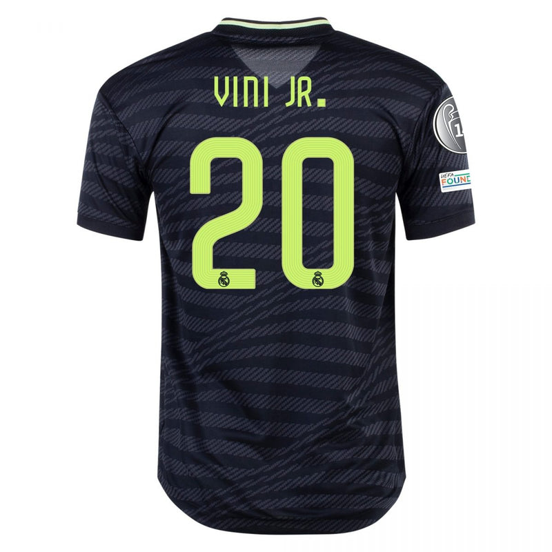 Vinicius Jr. Real Madrid 22/23 UCL Player [Slim Fit] III Third Jersey - Adidas