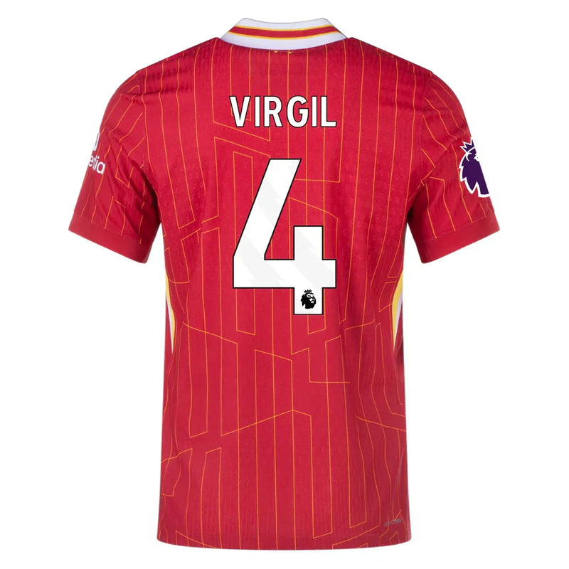 Virgil van Dijk Liverpool 24/25 Player [Slim Fit] I Home Jersey - Nike