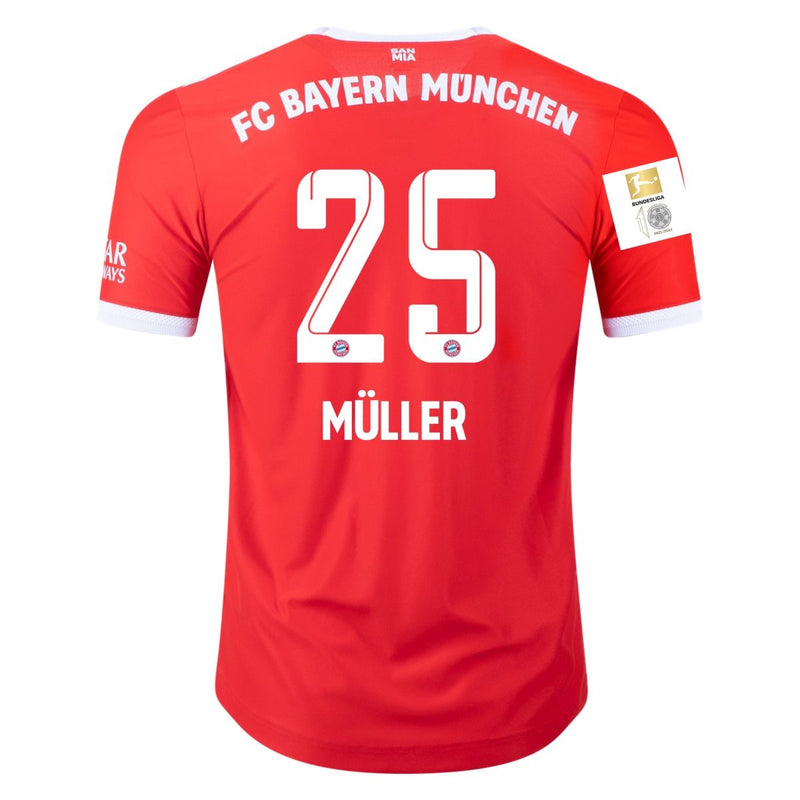 Thomas Müller Bayern Munich 22/23 Player [Slim Fit] I Home Jersey - Adidas