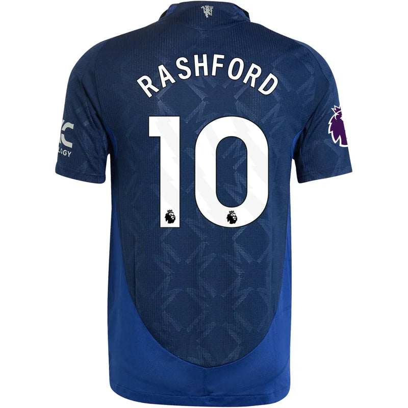 Marcus Rashford Manchester United 24/25 Player [Slim Fit] II Away Jersey - Adidas