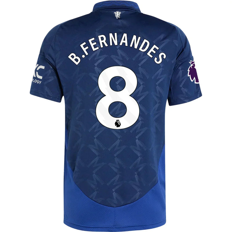 Bruno Fernandes Manchester United 24/25 II Away Jersey - Adidas