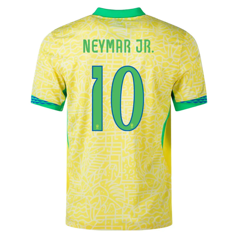 Neymar Brazil 24/25 Player [Slim Fit] I Home Jersey - Brasil - Nike