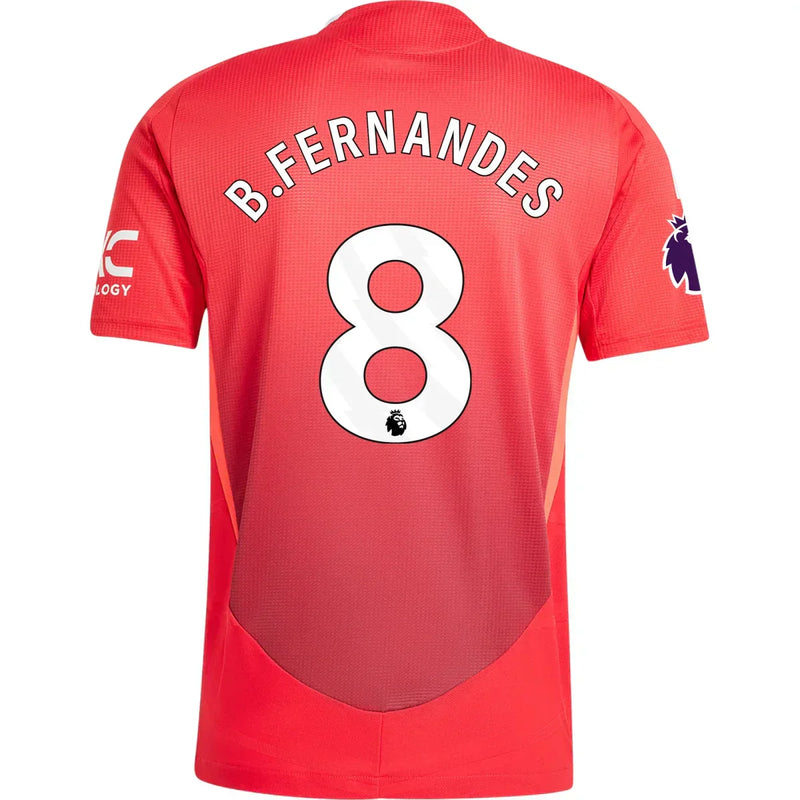 Bruno Fernandes Manchester United 24/25 Player [Slim Fit] I Home Jersey - Adidas