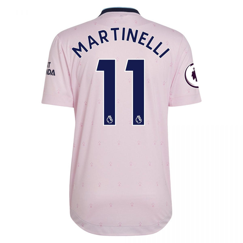 Gabriel Martinelli Arsenal 22/23 Player [Slim Fit] III Third Jersey - Adidas