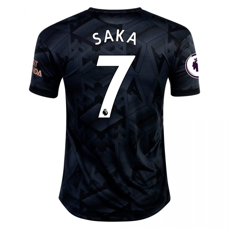 Bukayo Saka Arsenal 22/23 Player [Slim Fit] II Away Jersey - Adidas