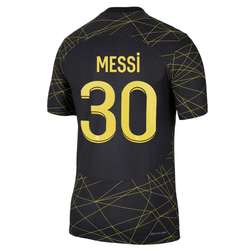 Lionel Messi Paris Saint-Germain (PSG) 22/23 Player [Slim Fit] IV Fourth Jersey - Nike