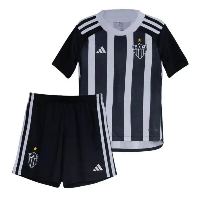 Conjunto Infantil Atlético Mineiro 24/25 I Home  - Adidas