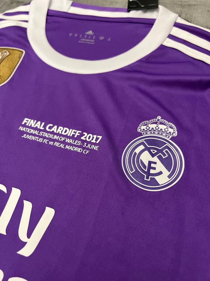 Retro Real Madrid Long-sleeve Away Jersey 2016/17